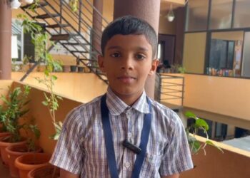 ಸಮಯಪ್ರಜ್ಞೆ ಮೆರೆದು ಬಿಸಿ ಊಟ ಸಿಬ್ಬಂದಿಯ ಪ್ರಾಣಾಪಾಯ ತಪ್ಪಿಸಿದ ಐದನೇ ತರಗತಿ ವಿದ್ಯಾರ್ಥಿ ಮನ್ವಿತ್‌