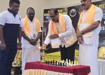 ಮಕ್ಕಳಲ್ಲಿ ಏಕಾಗ್ರತೆ, ಜ್ಞಾನಶಕ್ತಿ ಬೆಳೆಸಲು ಚೆಸ್ ಆಟ ಅತ್ಯಂತ ಸಹಕಾರಿ: ವಕೀಲ ರಾಘವೇಂದ್ರ ರಾವ್