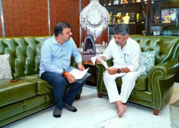 ಕಾರ್ಕಳದ ಸಮಗ್ರ ಅಭಿವೃದ್ಧಿ ಹಾಗೂ ಮಹಾಮಸ್ತಕಾಭಿಷೇಕಕ್ಕೆ ವಿಶೇಷ ಅನುದಾನಕ್ಕೆ ಆಗ್ರಹ: ಮುಖ್ಯಮಂತ್ರಿ ಡಿ.ಕೆ. ಶಿವಕುಮಾರ್ ಅವರಿಗೆ ಶಾಸಕ ಸುನಿಲ್ ಕುಮಾರ್ ಮನವಿ