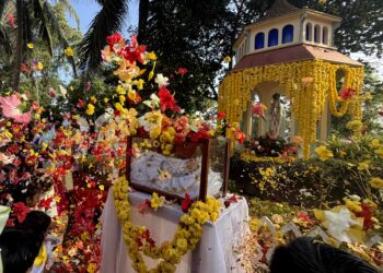 ಜೆಪ್ಪುವಿನ ಸಂತ ಅಂತೋನಿ ಆಶ್ರಮದಲ್ಲಿ ಬಿಷಪ್ ಪೀಟರ್ ಪಾವ್ಲ್ ಸಲ್ಡಾನ್ಹಾ ನೇತೃತ್ವದಲ್ಲಿ ‘ಮೊಂತಿ ಹಬ್ಬ’ ಸಂಭ್ರಮ