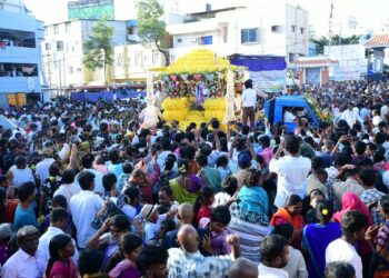 ಹರಿಹರ ಆರೋಗ್ಯ ಮಾತೆಯ ಮೈನರ್ ಬಸಿಲಿಕಾದ ವಾರ್ಷಿಕ ಜಾತ್ರಾ ಮಹೋತ್ಸ ವಕ್ಕೆ ಹರಿದುಬಂದ ಭಕ್ತ ಸಾಗರ