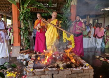 ಶ್ರೀಧಾಮ ಮಾಣಿಲದಲ್ಲಿ ಶರನ್ನವರಾತ್ರಿ ಉತ್ಸವಕ್ಕೆ ಶ್ರದ್ಧಾಭಕ್ತಿಯ ಚಾಲನೆ: